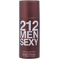 212 Sexy by Carolina Herrera Men's Deodorant Spray 5oz