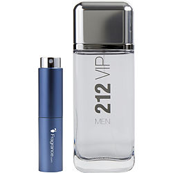 212 VIP by Carolina Herrera EDT Travel Spray 0.27 oz for Men