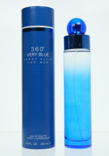 360 Very Blue Eau de Toilette Spray for Men, 6.8 oz