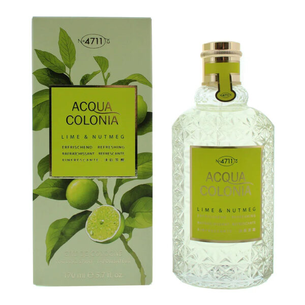 4711 Acqua Colonia Lime& Nutmeg Eau de Cologne for Unisex – 5.7 oz