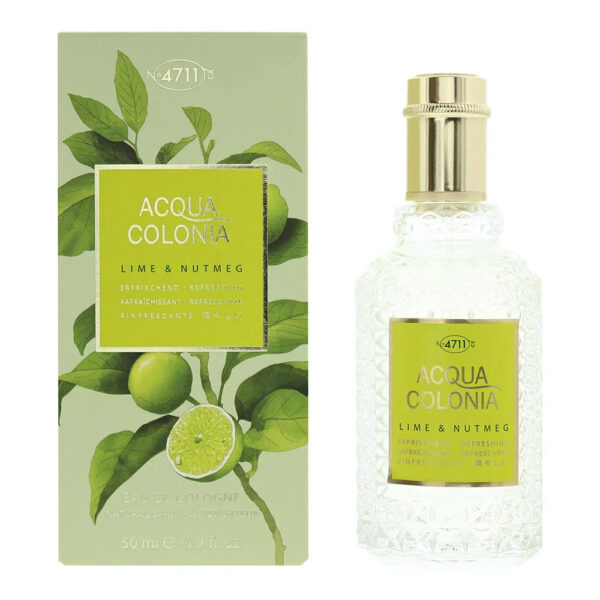 4711 Acqua Colonia Lime& Nutmeg Eau de Cologne for Unisex – 1.7 oz