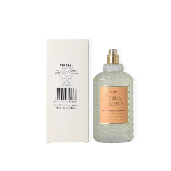 4711 Acqua Colonia White Peach & Coriander Eau de Cologne for Unisex – 5.7 oz