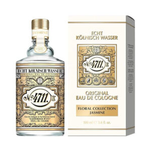 4711 Floral Collection Jasmine Eau de Cologne for Unisex – 3.4 oz