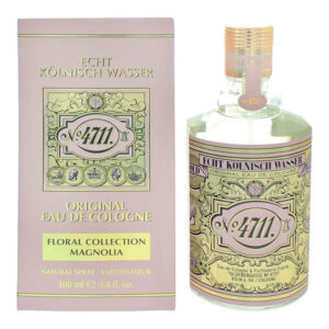 4711 Floral Collection Magnolia Eau de Cologne for Unisex – 3.4 oz