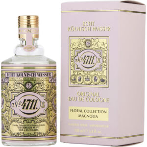 4711 Floral Collection Magnolia Eau de Cologne for Unisex – 3.4 oz