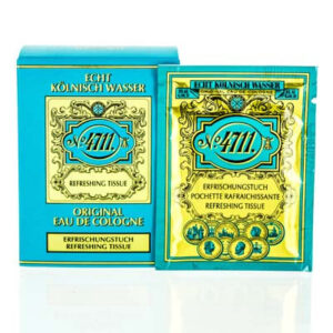 4711 Original Refreshing Tissues for Unisex – 10 pieces