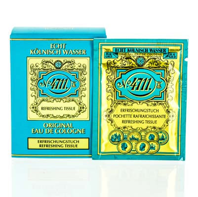 4711 Original Refreshing Tissues for Unisex – 10 pieces