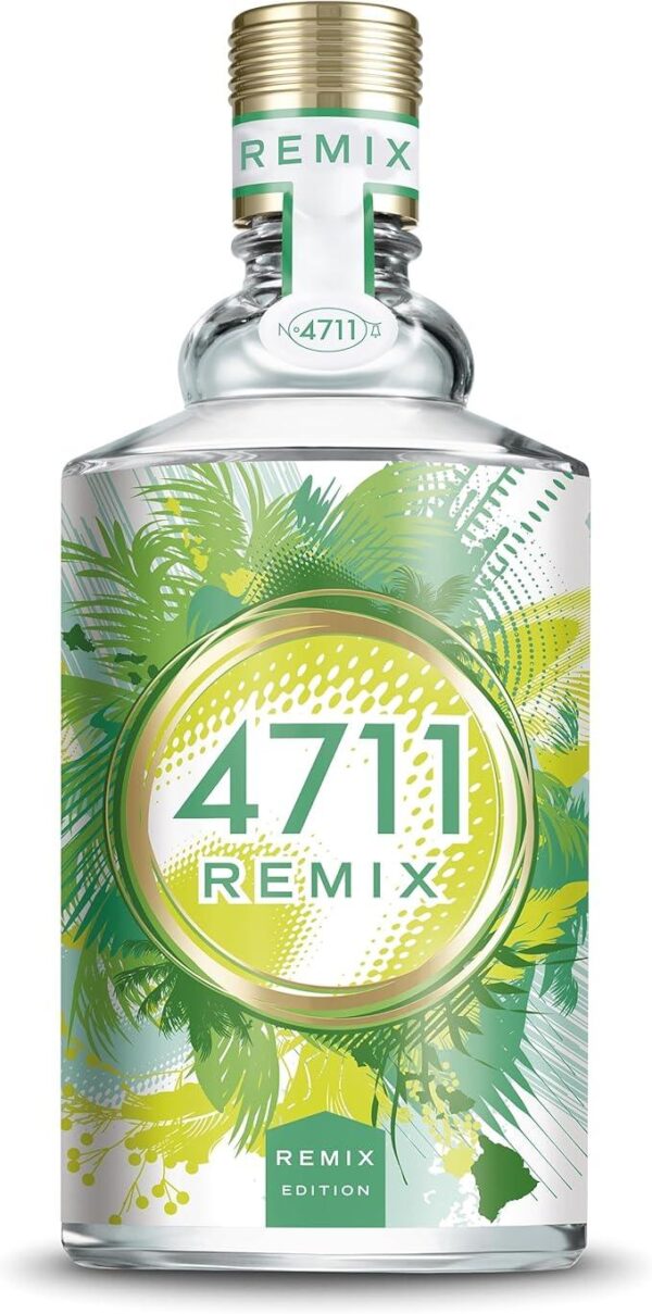4711 Remix Green Oasis Eau de Cologne for Unisex – 3.4 oz