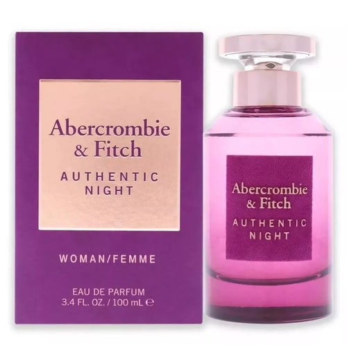 Abercrombie & Fitch Abercrombie & Fitch Authentic Night Eau de Parfum for Women – 3.4 oz