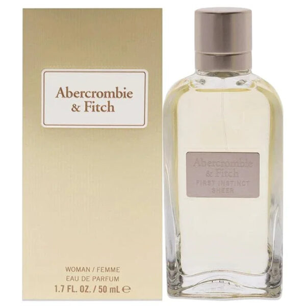 Abercrombie & Fitch Abercrombie & Fitch First Instinct Sheer Eau de Parfum for Women – 1.7 oz
