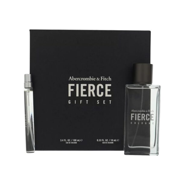 Abercrombie & Fitch Fierce Eau de Cologne for Men, 2 Piece Gift Set