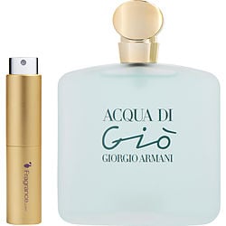 Acqua Di Gio by Giorgio Armani EDT SPRAY 0.27 OZ Travel Spray for Women