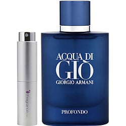 Acqua Di Gio Profondo by Giorgio Armani EAU DE PARFUM SPRAY 0.27 OZ
