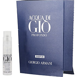 Acqua Di Gio Profondo by Giorgio Armani Parfum Spray Vial