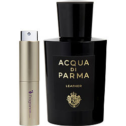 Acqua Di Parma Leather Travel Spray 0.27 oz for Men