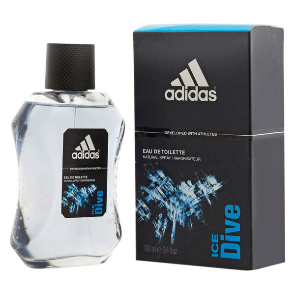 Adidas Ice Dive Eau de Toilette for Men – 3.4 oz