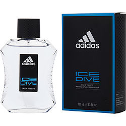 Adidas Ice Dive Men's Eau de Toilette Spray 3.4 oz