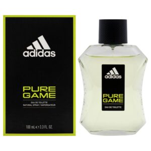Adidas Pure Game Eau de Toilette for Men – 3.3 oz