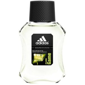 Adidas Pure Game Eau de Toilette Spray for Men, 3.4 oz