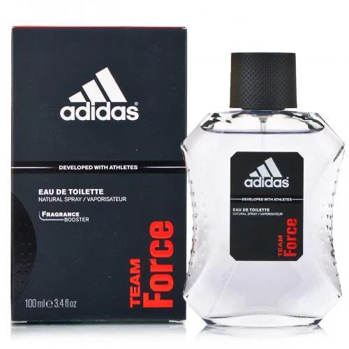 Adidas Team Force Eau de Toilette for Men – 3.4 oz