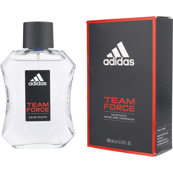 Adidas Team Force Eau de Toilette for Men – 3.4 oz