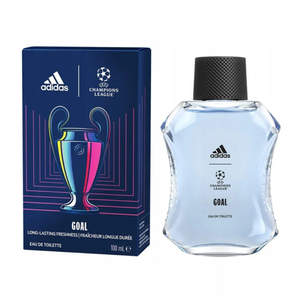 Adidas UEFA Champions League Goal Eau de Toilette for Men – 3.4 oz