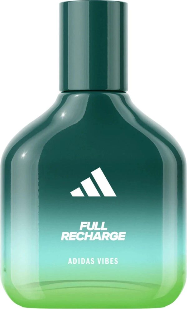 Adidas Vibes Full Recharge Eau de Parfum for Men – 3.3 oz