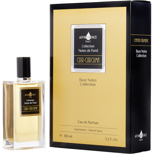 Affinessence Cuir Curcuma LUXE EDITION Eau de Parfum for Unisex – 3.3 oz