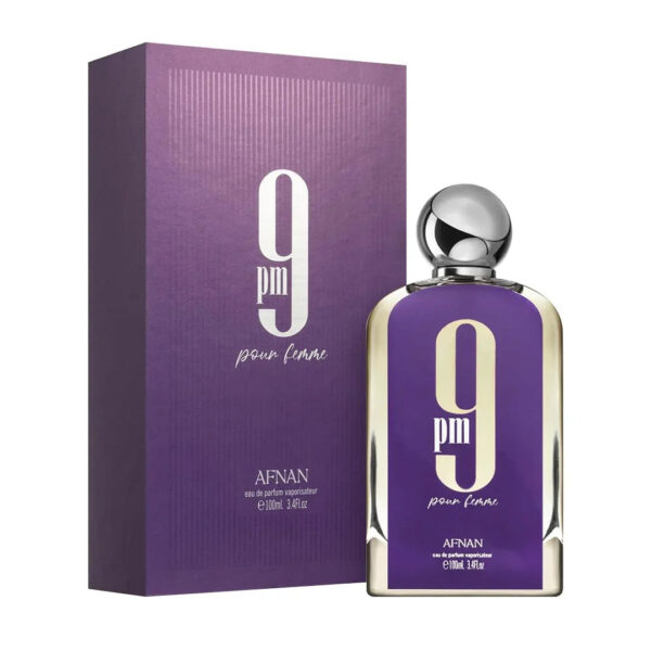 Afnan 9 PM Eau de Parfum for Women – 3.4 oz