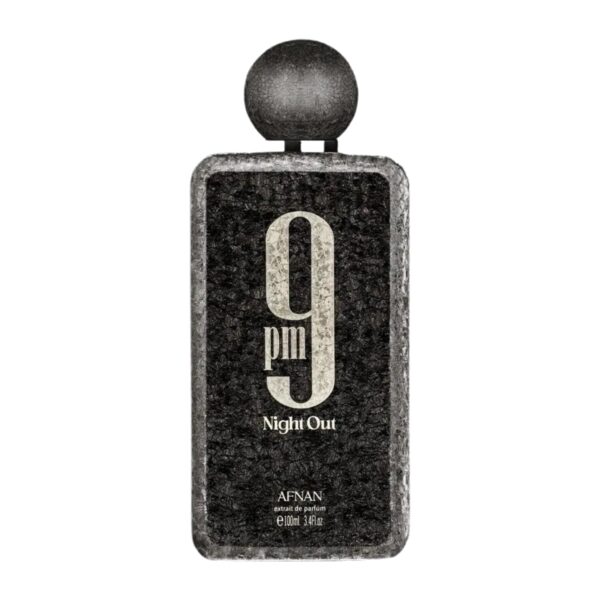 Afnan 9 PM Night Out Extrait de Parfum for Unisex – 3.4 oz