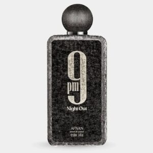 Afnan 9PM Night Out Extrait de Parfum for Unisex – 3.4 oz