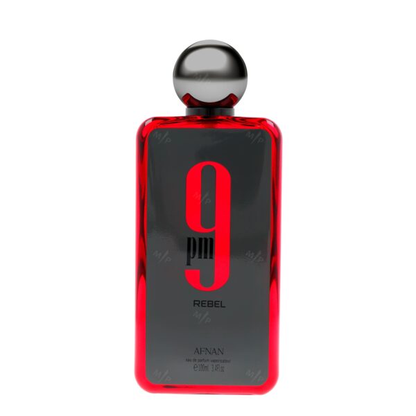 Afnan 9 PM Rebel Eau de Parfum for Men – 3.4 oz