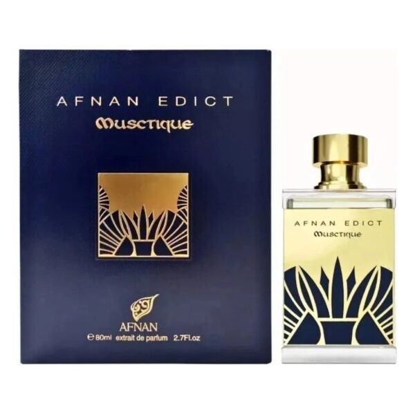 Afnan Edict Musctique Extrait de Parfum for Unisex – 2.7 oz