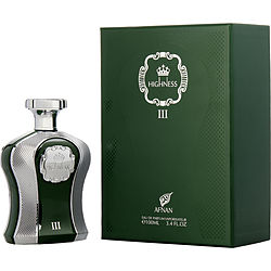Afnan Highness Iii Green by Afnan Perfumes EAU DE PARFUM SPRAY 3.4 OZ