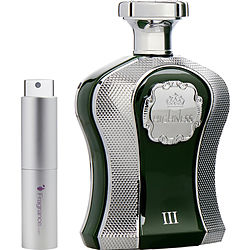 Afnan Highness III Green Eau de Parfum Travel Spray for Men