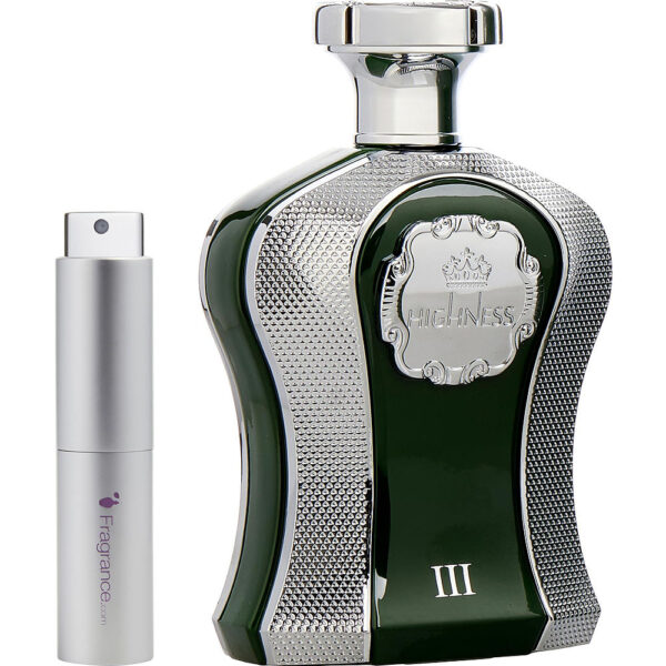 Afnan Highness Iii Green Perfumes TRAVEL Eau de Parfum for Men – 0.27 oz