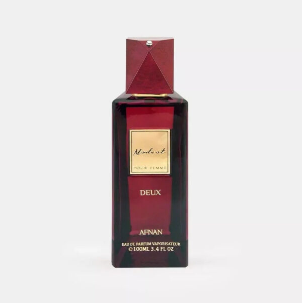 Afnan Modest Deux Eau de Parfum for Women – 3.4 oz