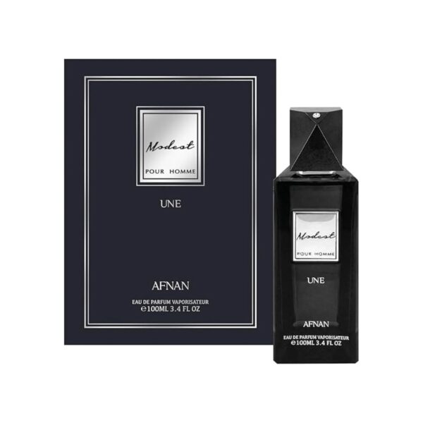 Afnan Modest Une Eau de Parfum for Men – 3.4 oz