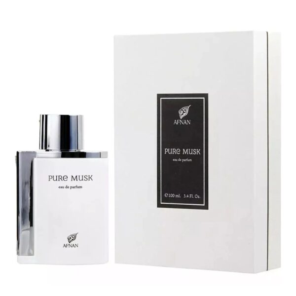 Afnan Perfumes Afnan Pure Musk Eau de Parfum for Unisex – 3.4 oz