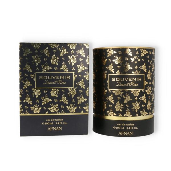 Afnan Souvenir Desert Rose Eau de Parfum for Women – 3.4 oz