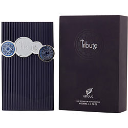 Afnan Tribute Blue Eau de Parfum Unisex Fragrance 3.4 oz