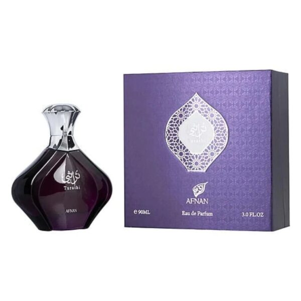 Afnan Turathi Purple Eau de Parfum for Women – 3 oz