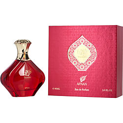 Afnan Turathi Red Eau de Parfum Spray for Women 3 oz
