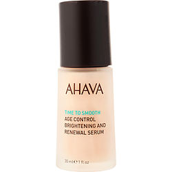 Ahava by AHAVA Time To Smooth Age Control Brightening and Renewal Serum -30ml/1OZ for WOMEN