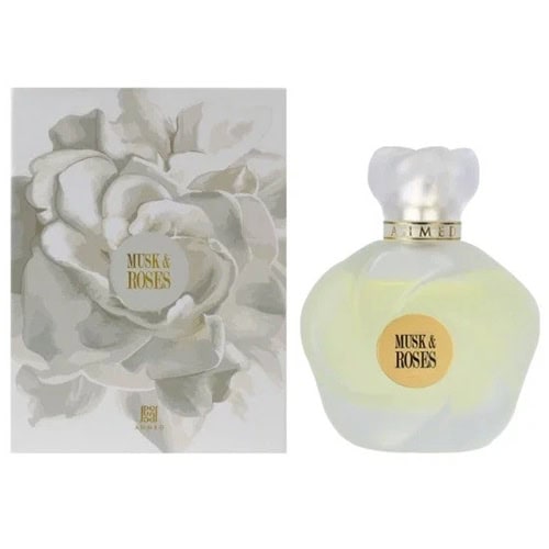 Ahmed Al Maghribi Musk & Roses Perfume for Unisex - Extrait de Parfum 2.5 oz