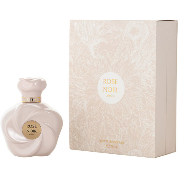Ahmed Al Maghribi Rose Noir Eau de Parfum for Unisex – 2.5 oz