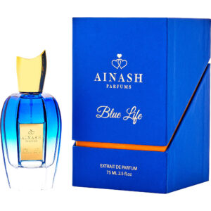 Ainash Blue Life Extrait de Parfum for Men – 2.5 oz