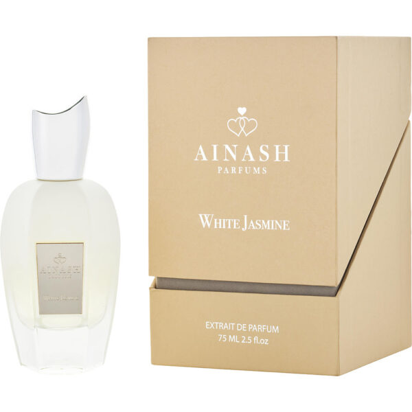 Ainash White Jasmine Extrait de Parfum for Unisex – 2.5 oz