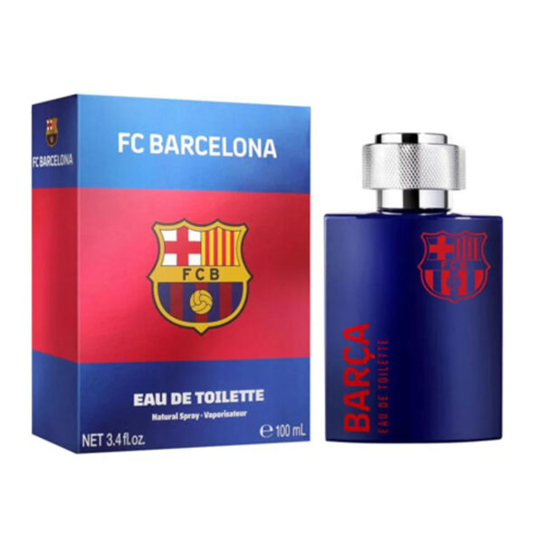 Air Val International FC Barcelona Barca Eau de Toilette for Men – 3.4 oz