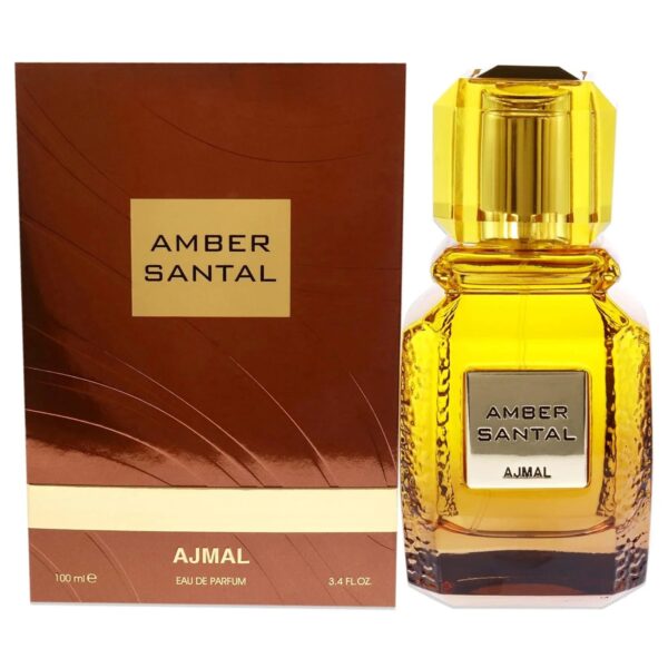 Ajmal Amber Santal Eau de Parfum for Women – 3.4 oz